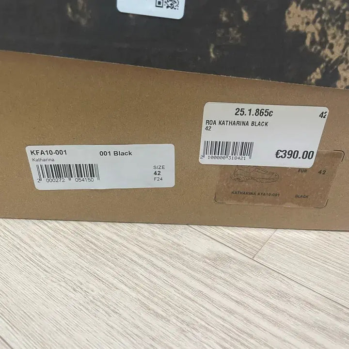 [BUNJANG] Roa Katarina Black Sneakers / 로아 카타리나 270