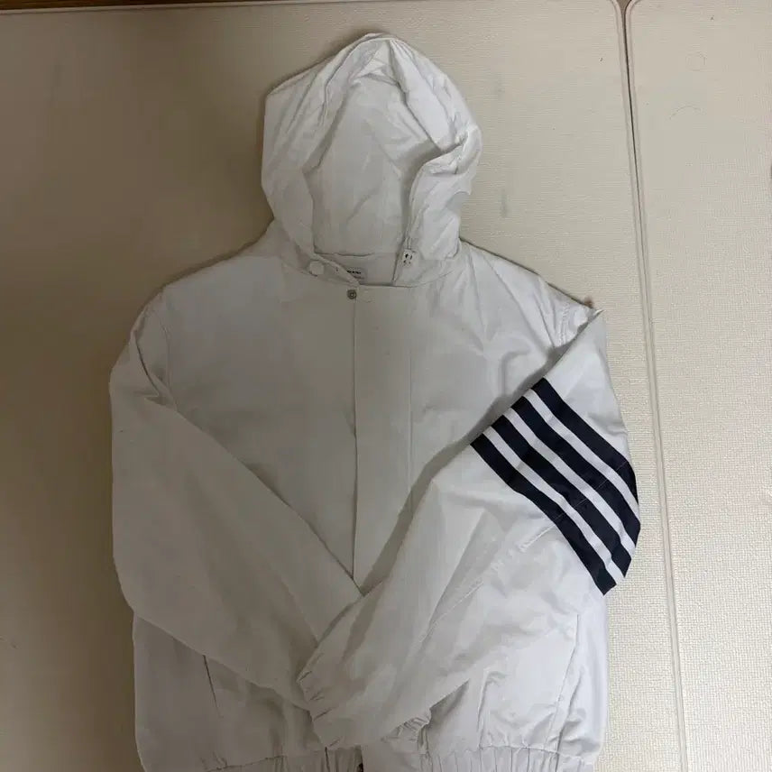 [BUNJANG] Thom Browne Cotton Hoodie Jacket / 톰브라운 후드자켓 코튼 화이트 5사이즈