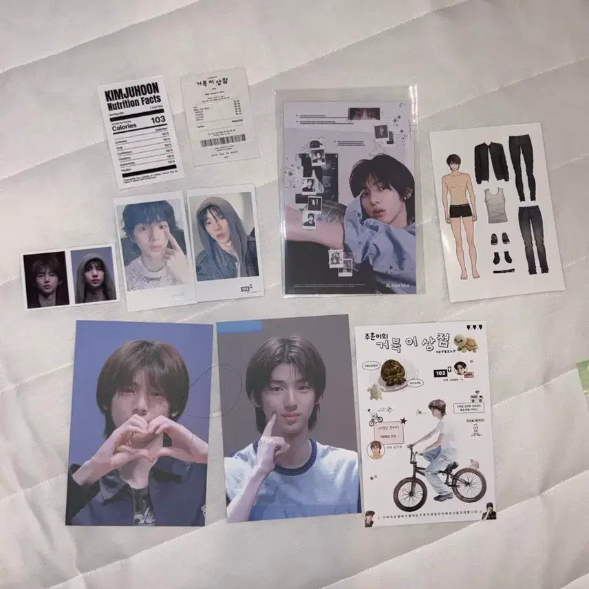 [BUNJANG] Cortis Joohun Birthday Party Event Goods (Postcard, Photo Set, Dress-up Sticker) / 코르티스 주훈 생카 굿즈 판매 (엽서, 증사, 옷입히기 스티커 등)