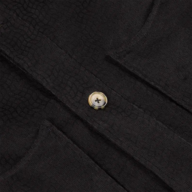 [SOLD OUT] Dime Printed Cord Jacket Black