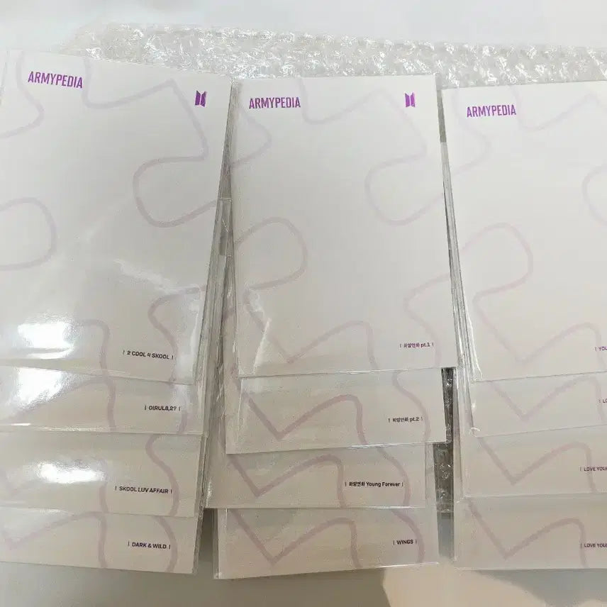 [BUNJANG] BTS ARMYPEDIA Postcard Set / 방탄소년단 아미피디아 엽서 12세트 일괄 BTS ARMYPEDIA