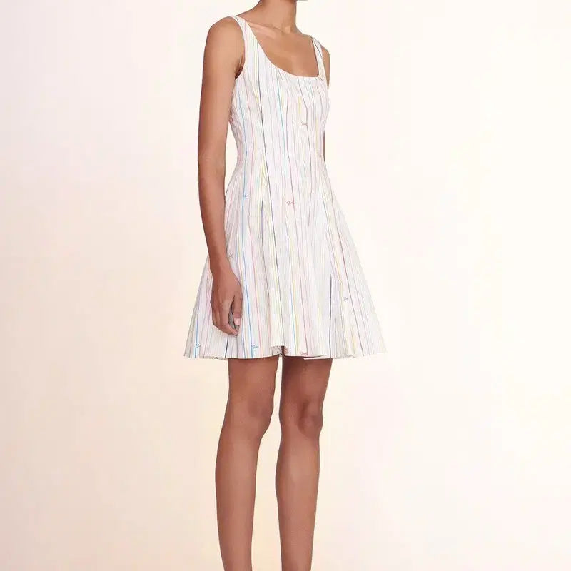 [BUNJANG] STAUD Wells Mini Dress / (새상품) STAUD 스타우드 웰스 미니 원피스 드레스 0사이즈
