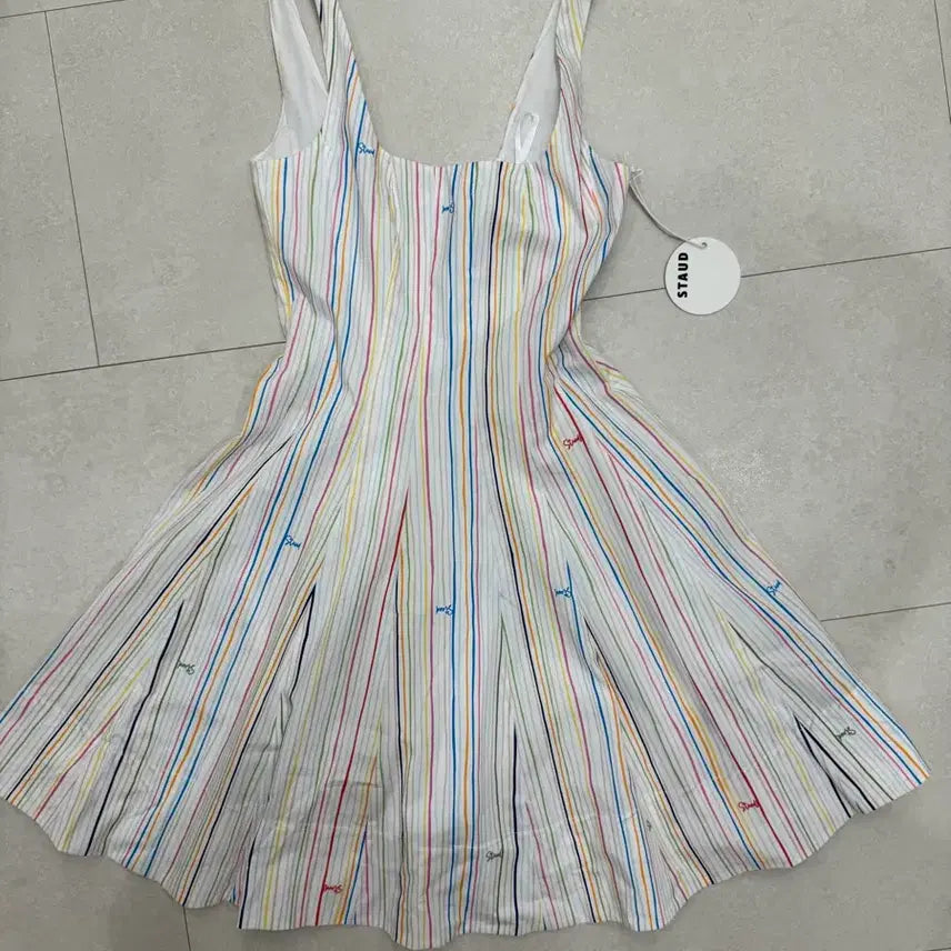 [BUNJANG] STAUD Wells Mini Dress / (새상품) STAUD 스타우드 웰스 미니 원피스 드레스 0사이즈