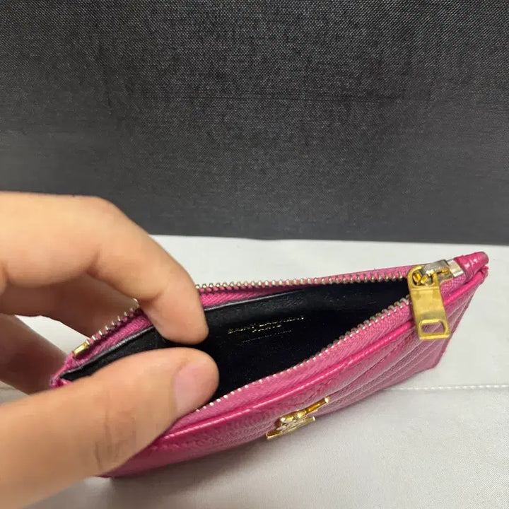 [BUNJANG] Saint Laurent Zipper Card Wallet / [상태좋음/정품] 생로랑 지퍼 카드지갑