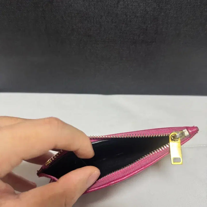 [BUNJANG] Saint Laurent Zipper Card Wallet / [상태좋음/정품] 생로랑 지퍼 카드지갑
