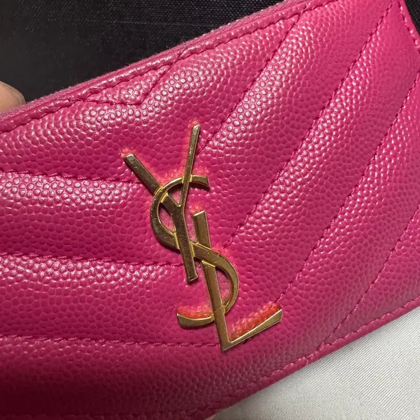 [BUNJANG] Saint Laurent Zipper Card Wallet / [상태좋음/정품] 생로랑 지퍼 카드지갑