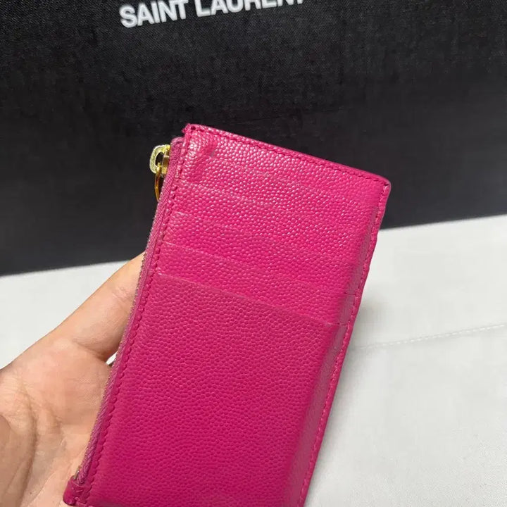[BUNJANG] Saint Laurent Zipper Card Wallet / [상태좋음/정품] 생로랑 지퍼 카드지갑