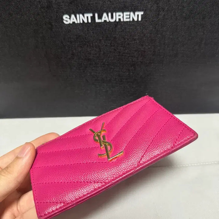 [BUNJANG] Saint Laurent Zipper Card Wallet / [상태좋음/정품] 생로랑 지퍼 카드지갑