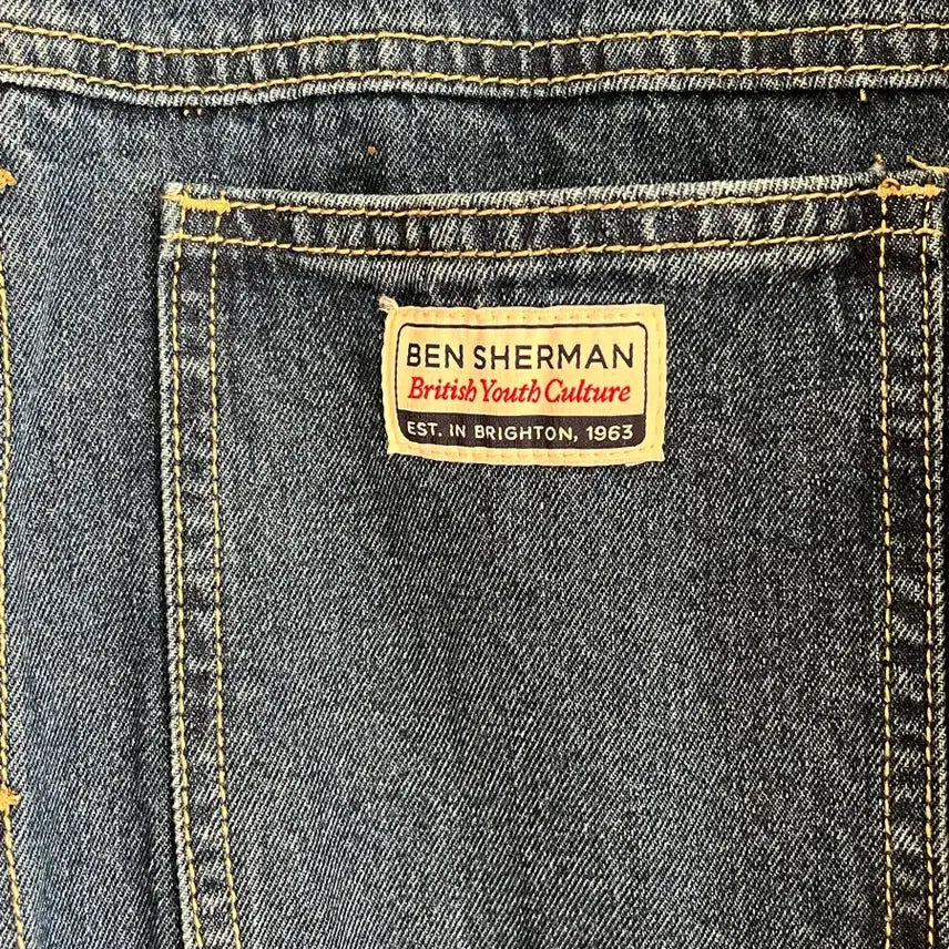 [BUNJANG] Ben Sherman Denim Work Jacket 110 / 벤 셔먼 데님 워크 자켓 110