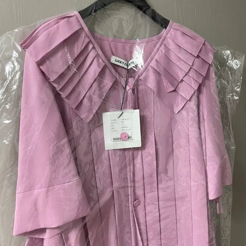 [SOLD OUT] LUCKY CHOUETTE한소희 핑크 원피스