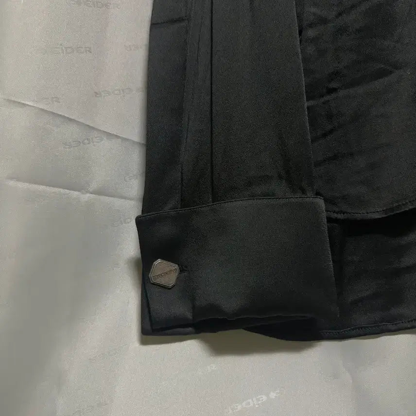 [BUNJANG] Balenciaga Evening Shirt Black Acetate Blend / 발렌시아가 이브닝 셔츠 블랙