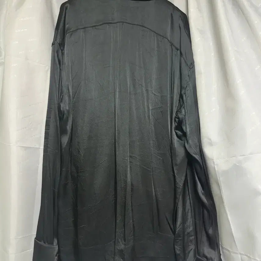 [BUNJANG] Balenciaga Evening Shirt Black Acetate Blend / 발렌시아가 이브닝 셔츠 블랙