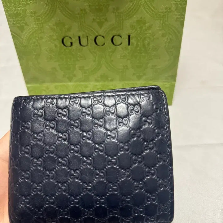 [BUNJANG] Gucci Microguccissima Bi-fold Wallet / [정품] 구찌 마이크로시마 반지갑
