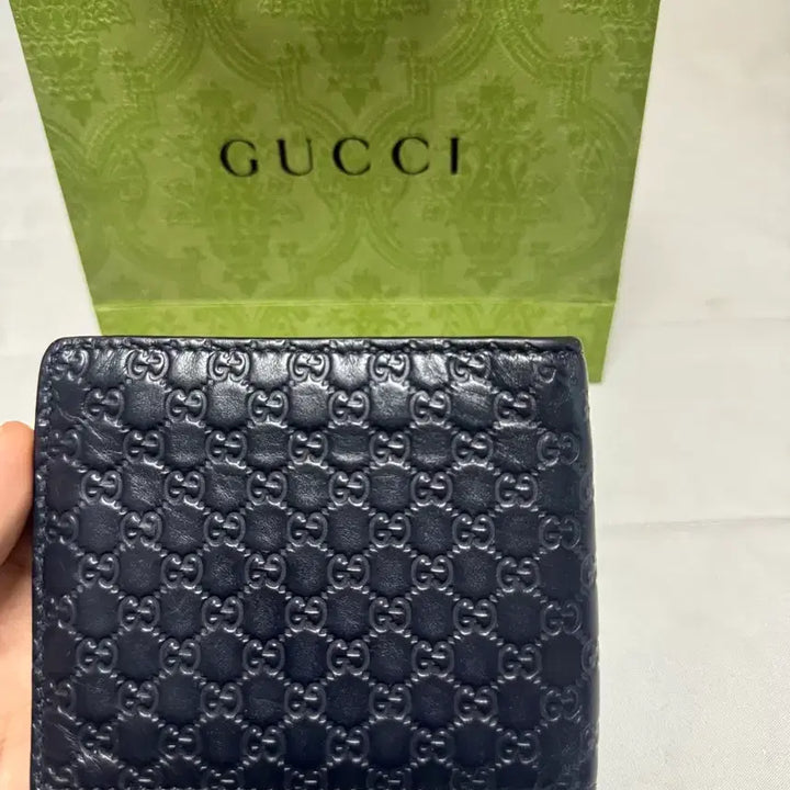 [BUNJANG] Gucci Microguccissima Bi-fold Wallet / [정품] 구찌 마이크로시마 반지갑
