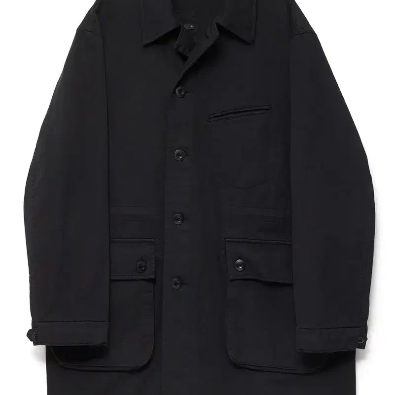 [BUNJANG] Hatching Room Mil Coat Black Size 5 / 해칭룸 밀코트 블랙 5사이즈