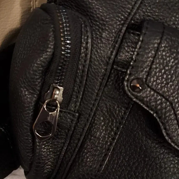 [BUNJANG] Oryany Leather Backpack / 오야니 정품 가죽백팩