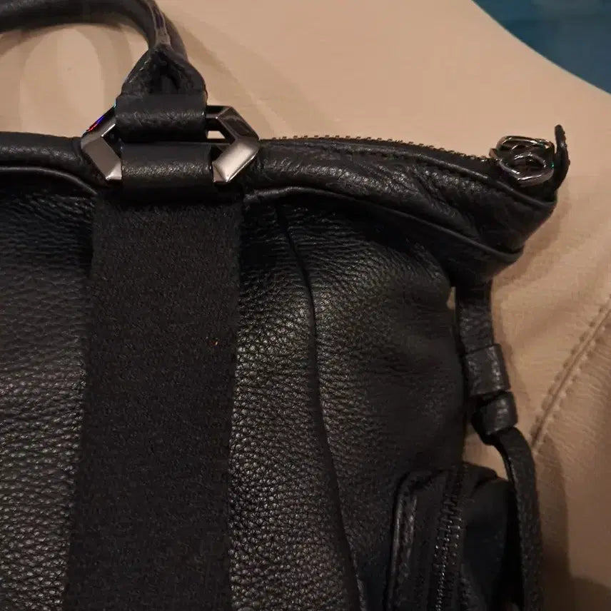 [BUNJANG] Oryany Leather Backpack / 오야니 정품 가죽백팩