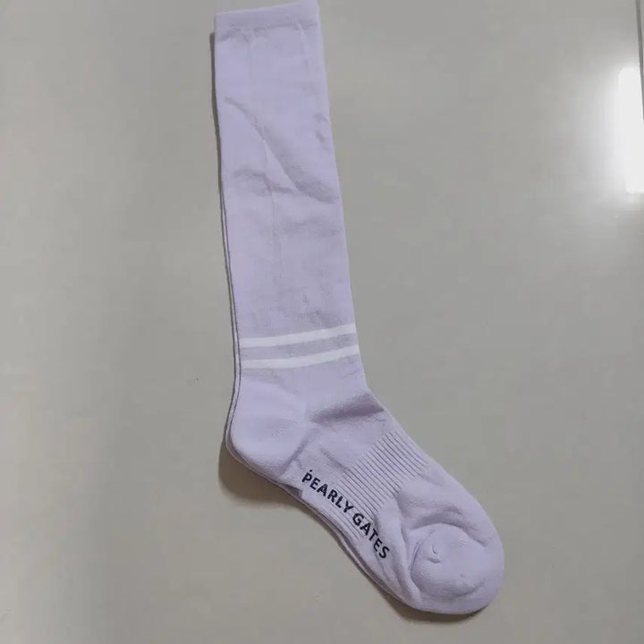 [BUNJANG] PEARLY GATES Lavender Golf Socks / 파리게이츠 니삭스 라벤더색상 골프 양말