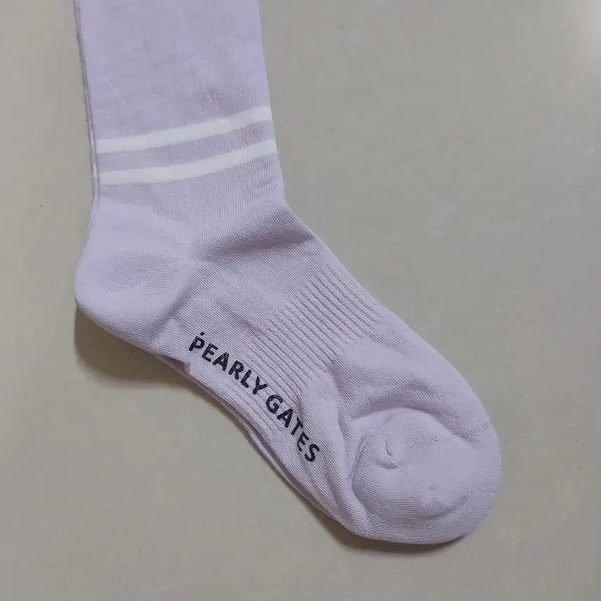 [BUNJANG] PEARLY GATES Lavender Golf Socks / 파리게이츠 니삭스 라벤더색상 골프 양말