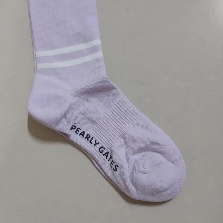 [BUNJANG] PEARLY GATES Lavender Golf Socks / 파리게이츠 니삭스 라벤더색상 골프 양말