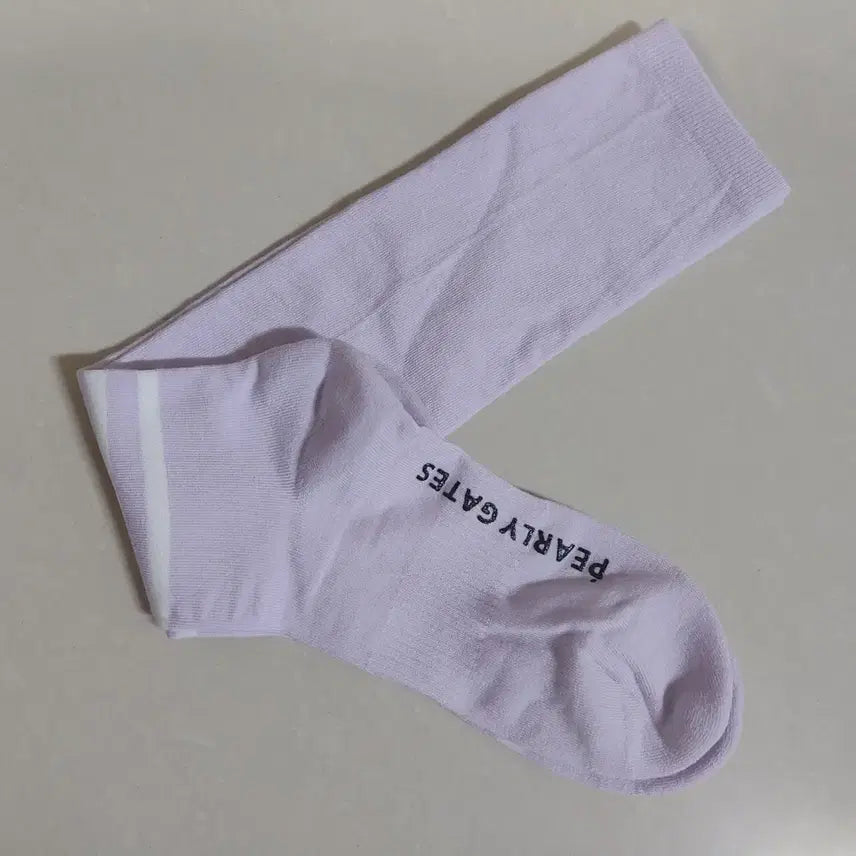 [BUNJANG] PEARLY GATES Lavender Golf Socks / 파리게이츠 니삭스 라벤더색상 골프 양말