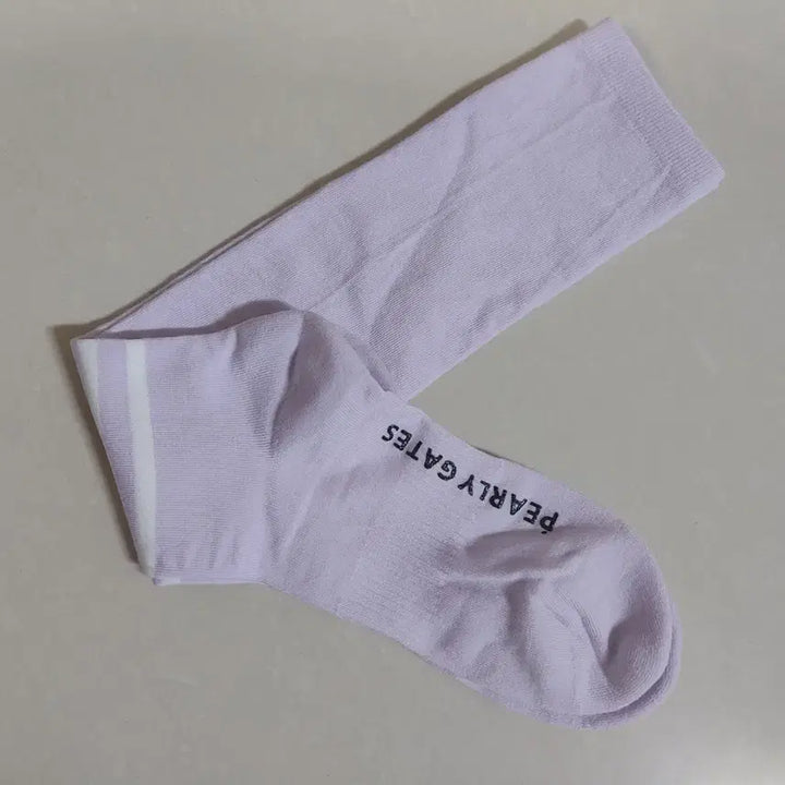 [BUNJANG] PEARLY GATES Lavender Golf Socks / 파리게이츠 니삭스 라벤더색상 골프 양말