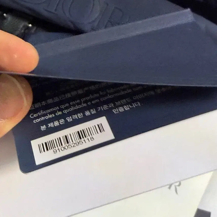 [BUNJANG] Dior Men's Tote Bag (CD Embossed) + Keyring / 디올 남성 토트백 (CD 엠보싱) 브리프케이스