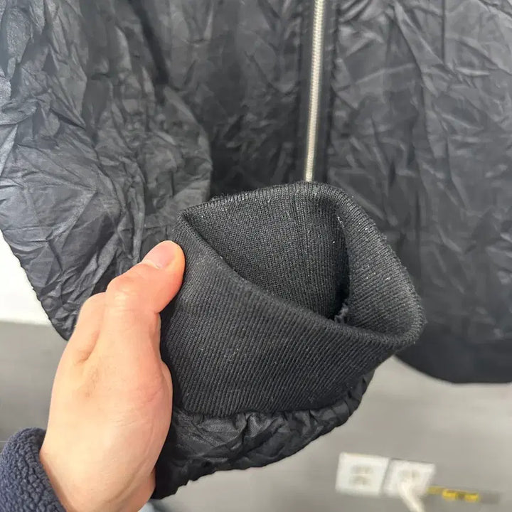 [BUNJANG] Mr. Child Crinkle Hooded Bomber Jacket / 미스터차일드 크링클  후드 봄버 자켓