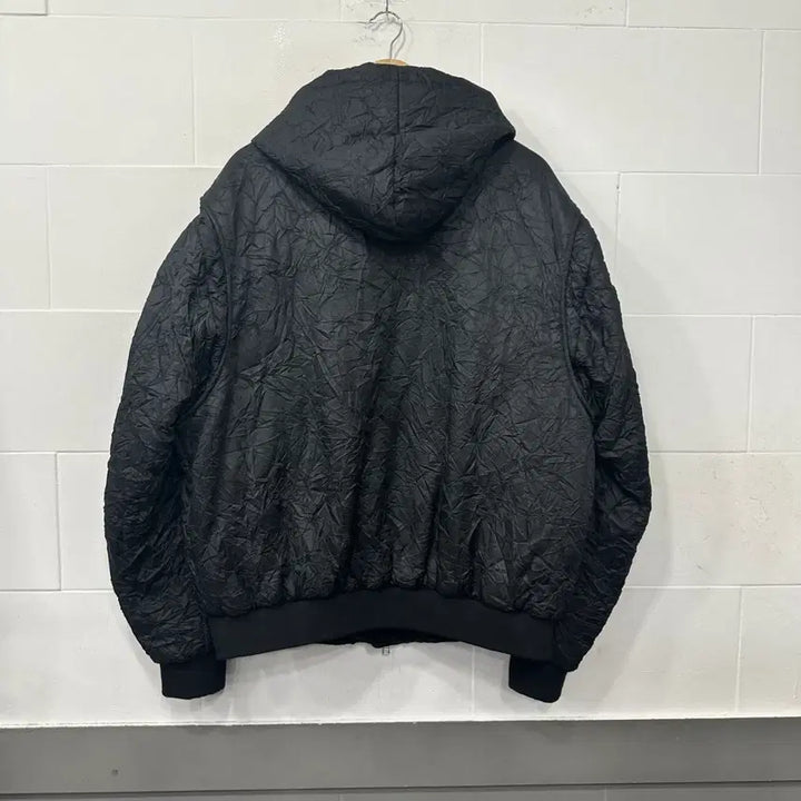 [BUNJANG] Mr. Child Crinkle Hooded Bomber Jacket / 미스터차일드 크링클  후드 봄버 자켓