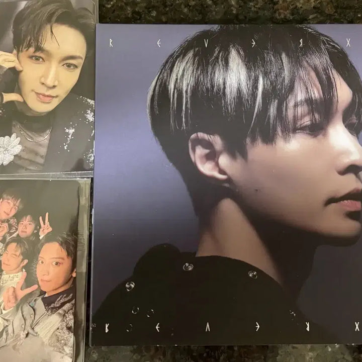 [BUNJANG] EXO Reverse Tribute Gift Photocard / 엑소 리버스 컴팩트 +포카 + 슴쇼케 포카
