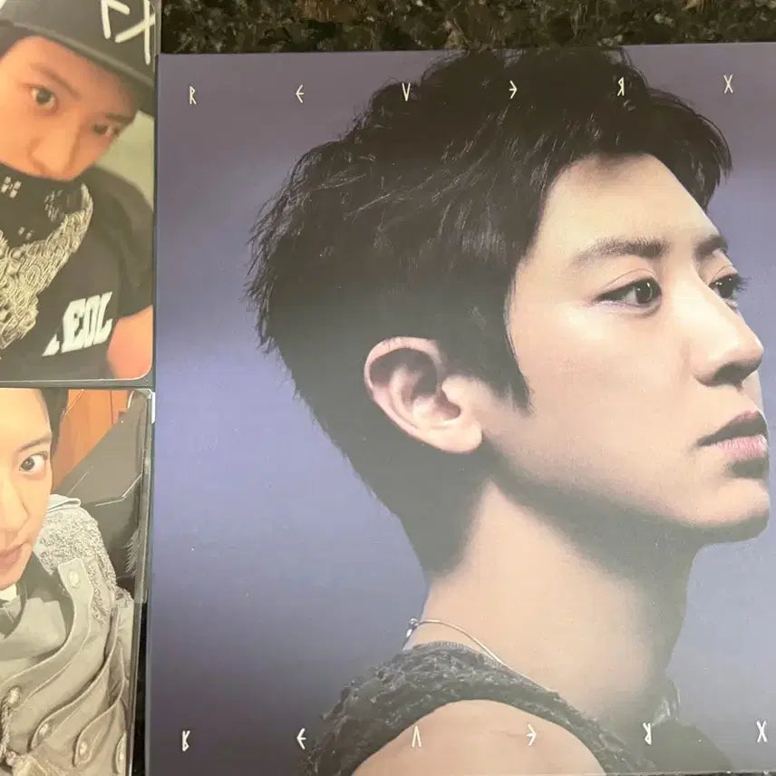 [BUNJANG] EXO Reverse Tribute Gift Photocard / 엑소 리버스 컴팩트 +포카 + 슴쇼케 포카