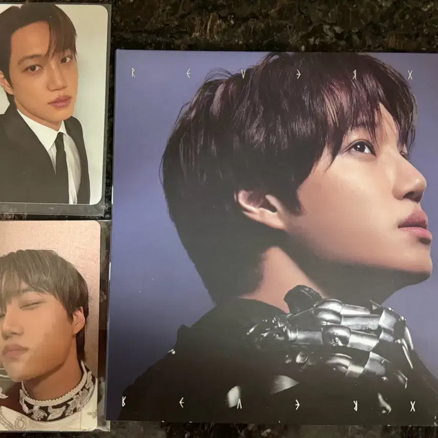 [BUNJANG] EXO Reverse Tribute Gift Photocard / 엑소 리버스 컴팩트 +포카 + 슴쇼케 포카