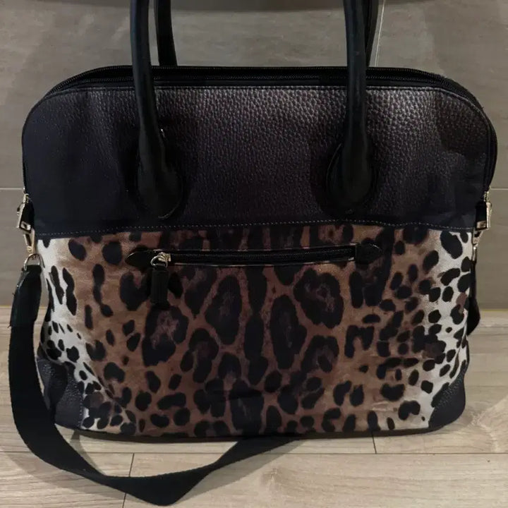 [BUNJANG] Ginger Leopard Tote Bag / Ginger 레오파드 토트백 숄더백
