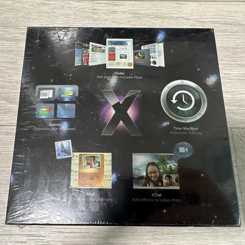 [BUNJANG] Mac OS X 10.5 Leopard DVD Sealed / Mac OS X 10.5 Leopard DVD 미개봉