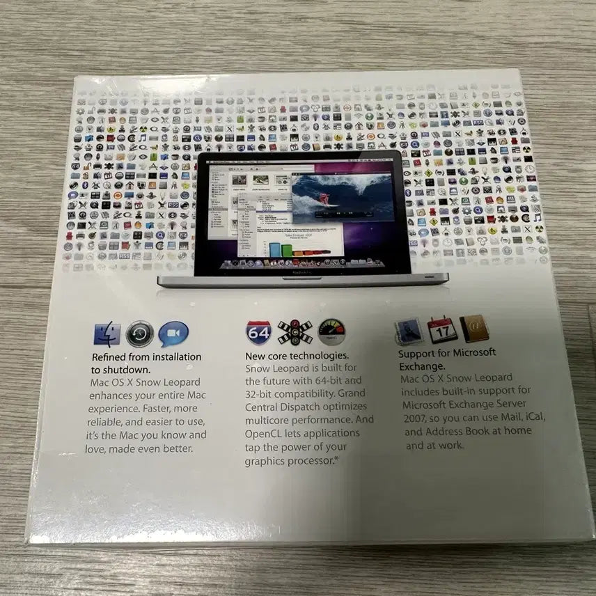 [BUNJANG] Apple Mac OS X 10.6 Snow Leopard DVD Sealed / Mac OS X 10.6 Snow Leopard DVD 미개봉