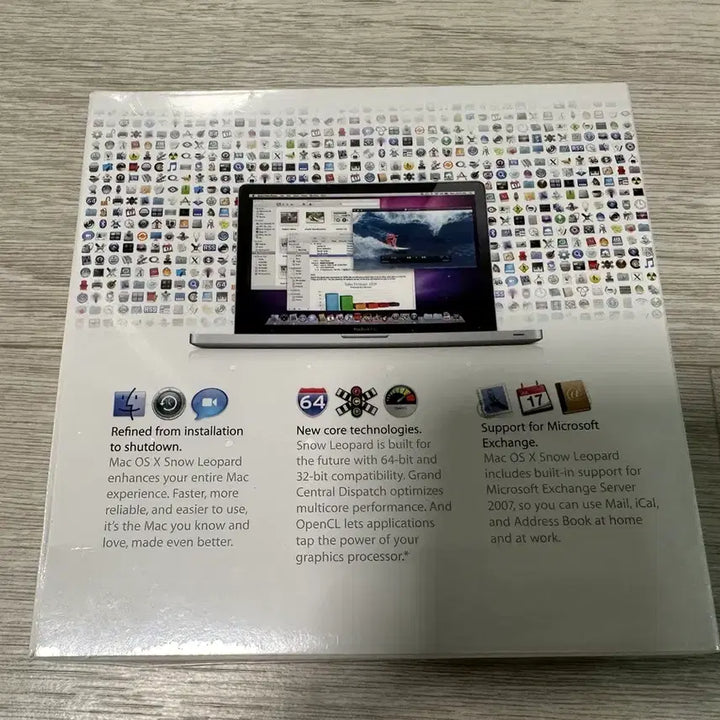 [BUNJANG] Apple Mac OS X 10.6 Snow Leopard DVD Sealed / Mac OS X 10.6 Snow Leopard DVD 미개봉