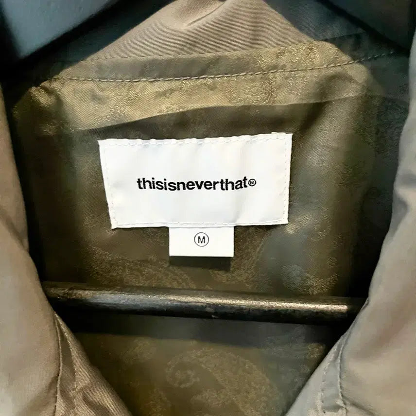 [BUNJANG] thisisneverthat Olive Jacket / 디스이즈네버댓 자켓 올리브
