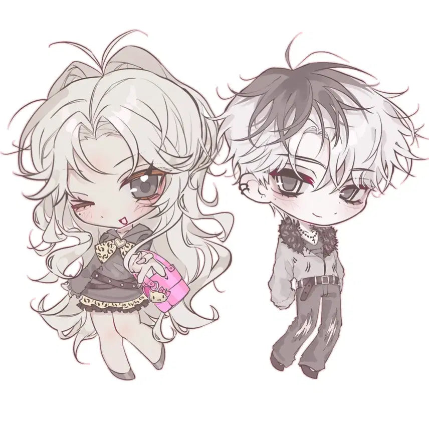 [BUNJANG] SD Illustration Commission / (오늘까지 신청 마감!!) SD 고정틀 그림 커미션