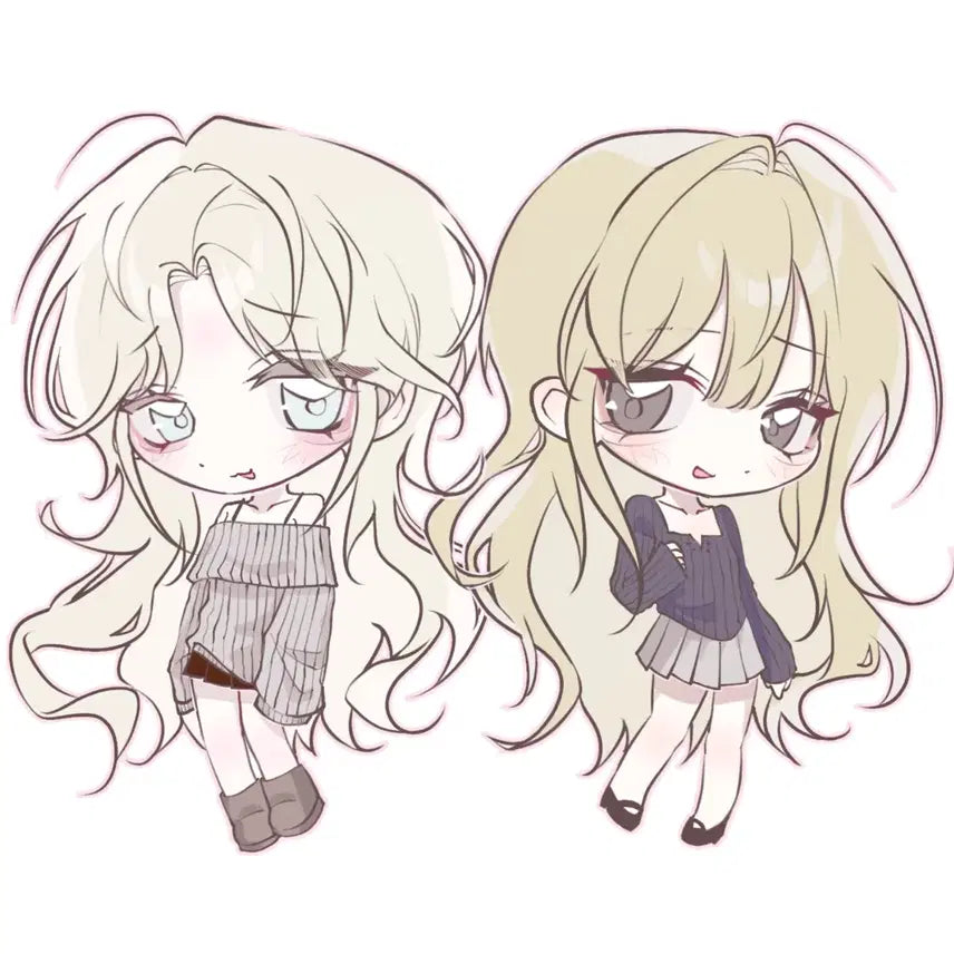 [BUNJANG] SD Illustration Commission / (오늘까지 신청 마감!!) SD 고정틀 그림 커미션