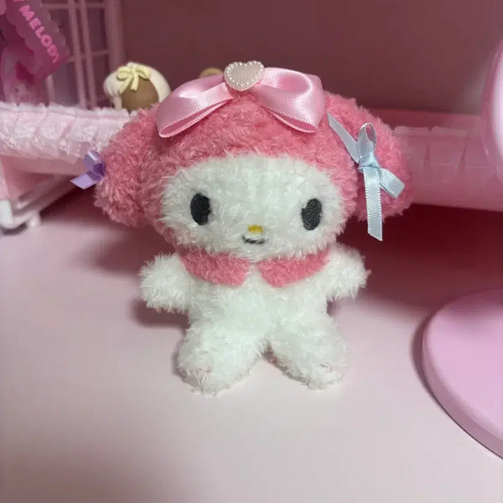 [BUNJANG] My Melody Run Run Ribbon Plush Doll / 마이멜로디 런런리본