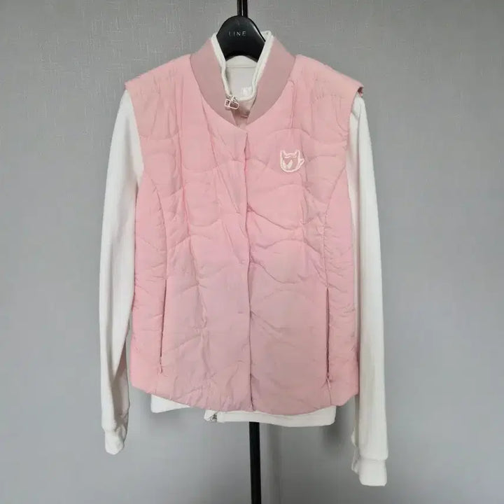 [BUNJANG] WAAC 2nd 90 Quilted Padded Vest Zip-up Jersey Set / WAAC 왁 2호 90 퀼팅 패딩조끼 집업 저지 세트 W-자켓-268