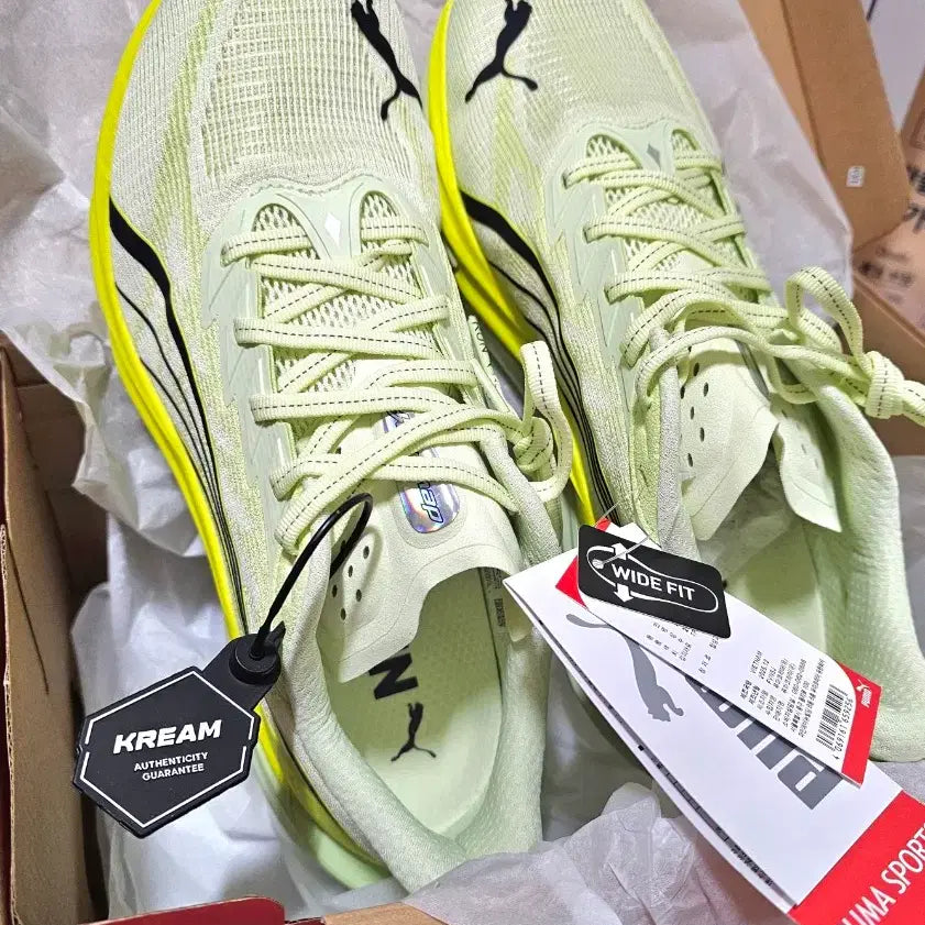 [BUNJANG] Puma Deviate Nitro 4 Wide Running Shoes / [새상품]26SS 푸마 디비에이트 나이트로4 와이드 270mm 런닝화