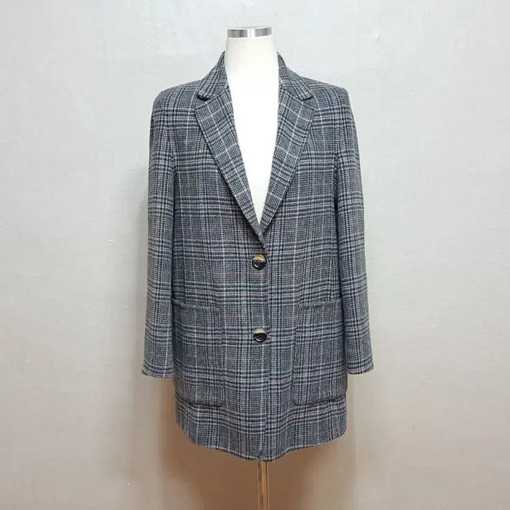 [BUNJANG] G-Cut Handmade Wool Tweed Boxy Women&