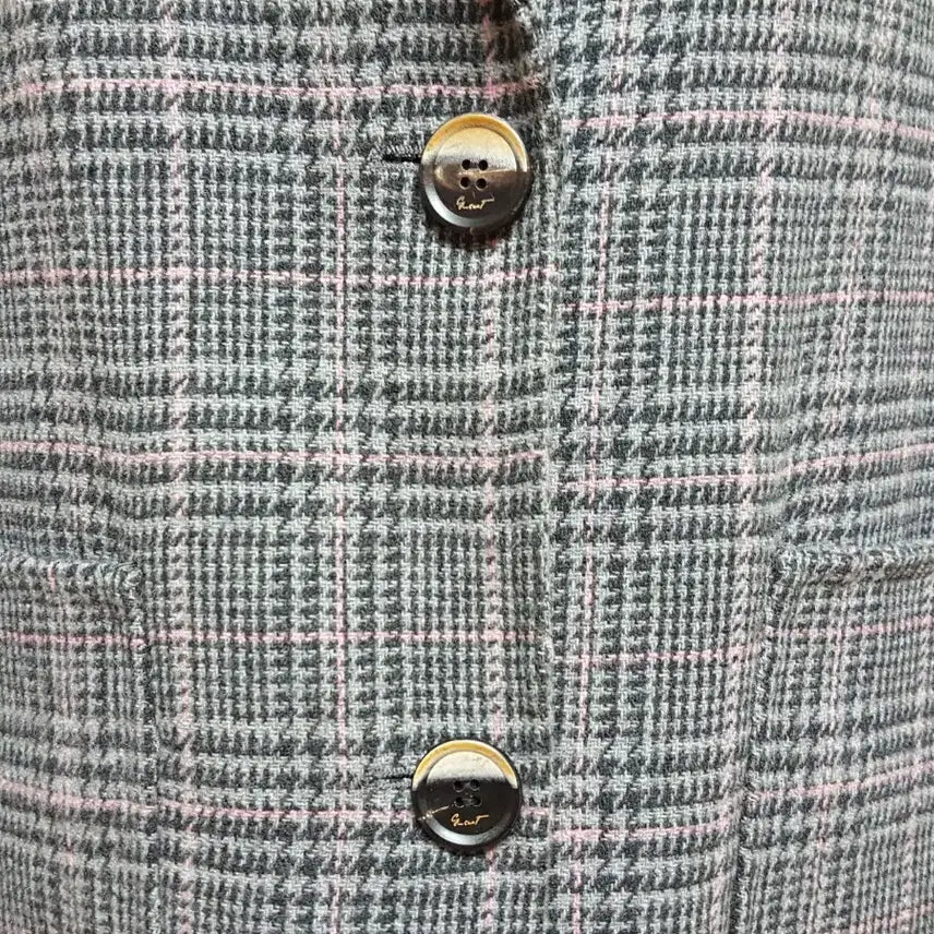 [BUNJANG] G-Cut Handmade Wool Tweed Boxy Women&