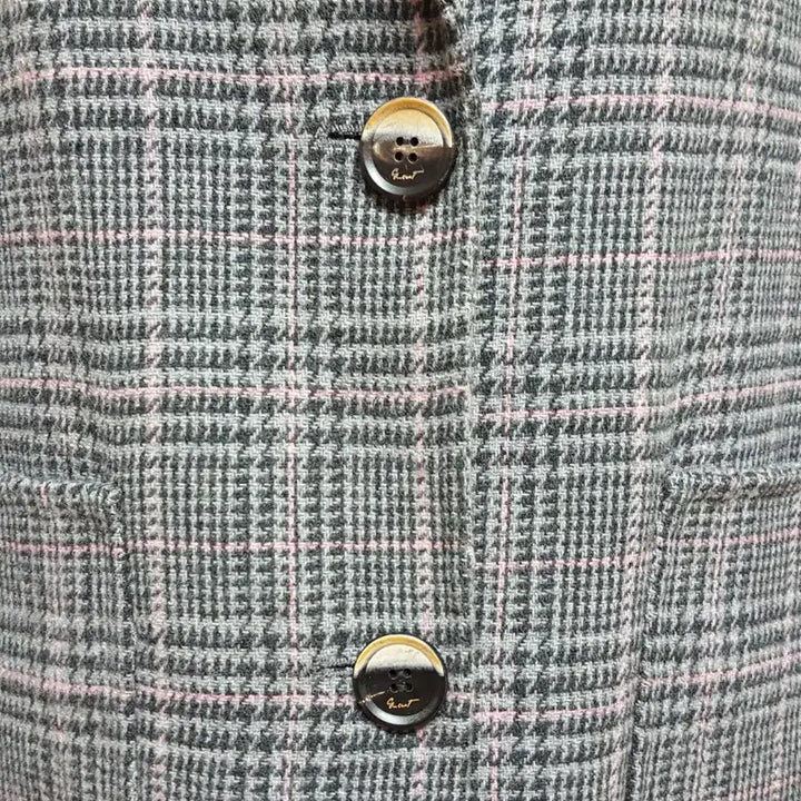 [BUNJANG] G-Cut Handmade Wool Tweed Boxy Women&