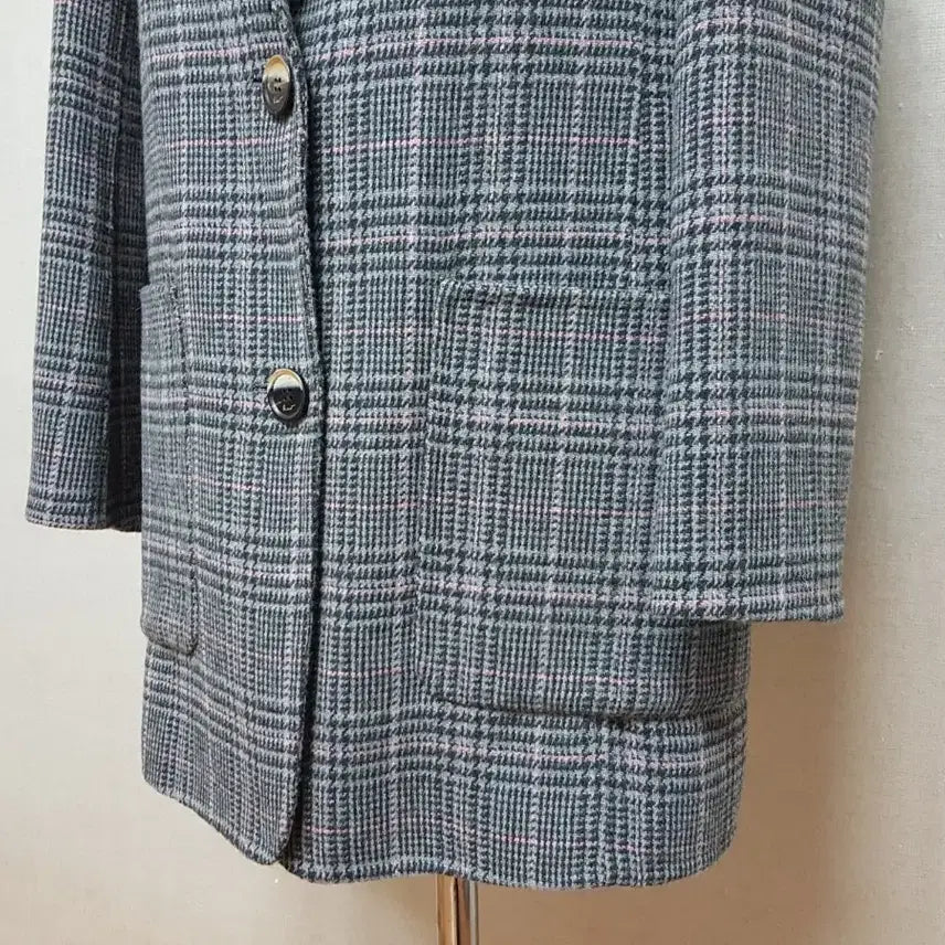 [BUNJANG] G-Cut Handmade Wool Tweed Boxy Women&