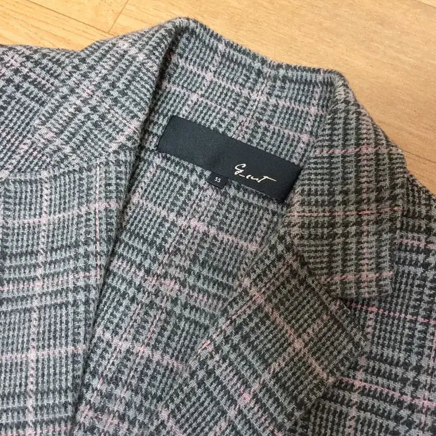 [BUNJANG] G-Cut Handmade Wool Tweed Boxy Women&