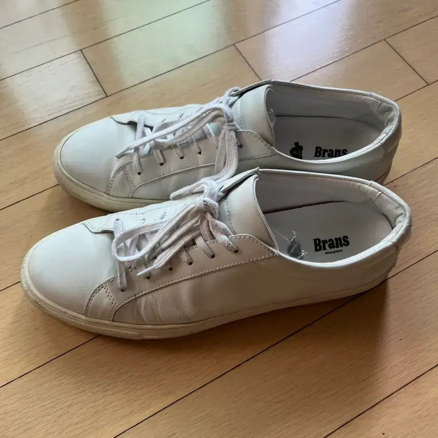 [BUNJANG] Brands White Sneakers 285 / 브랜즈 화이트 스니커즈 285