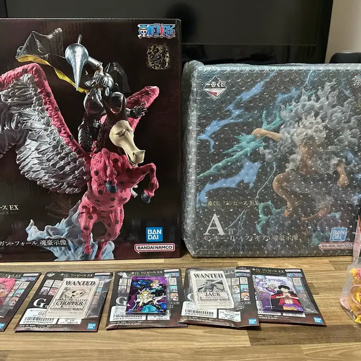 [BUNJANG] One Piece EX Luffy & Pierre Paul Bundle Set / 제일복권 원피스 ex a상 루피 c상 피에르 폴 f상 g상5종 일괄