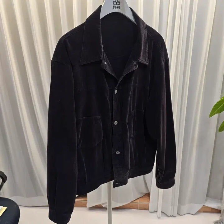 [BUNJANG] Polilutre Paisley Trucker Jacket Dark Purple Brown / 4)폴리테루 페이즐리 트러커 002 다크퍼플브라운